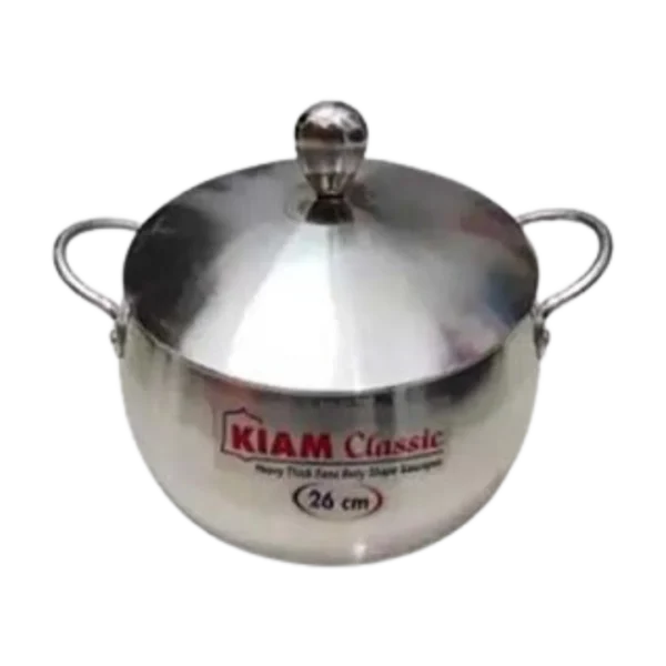Aluminum Belly Shape Saucepan