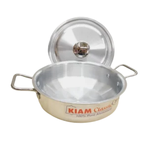 Aluminum Classic Karai with lid