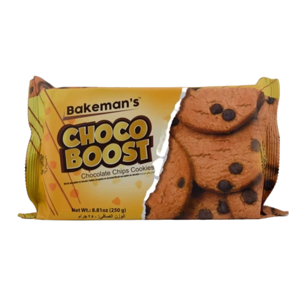 BAKEMAN'S Choco Boost Chocolate Chips Cookies Biscuit