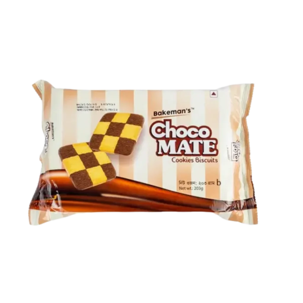 BAKEMAN'S Choco Mate Cookies Biscuit
