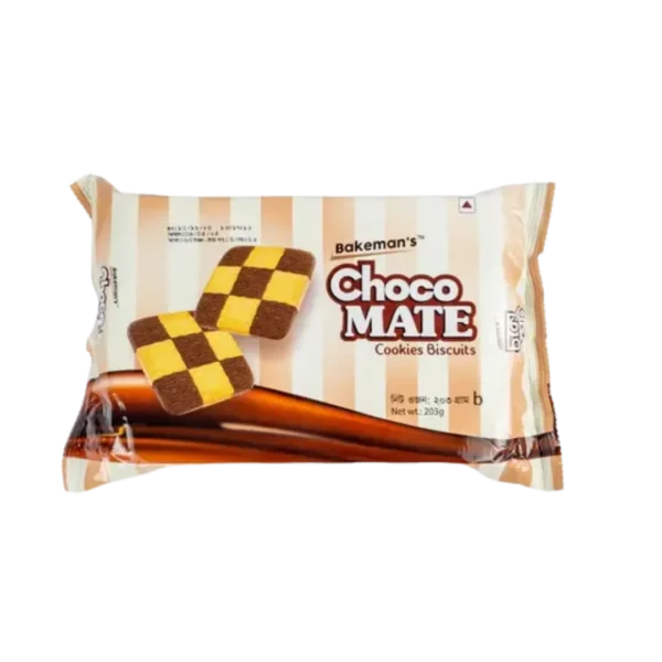 BAKEMAN'S Choco Mate Cookies Biscuit