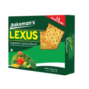 BAKEMAN'S Lexus Vegetable Crackers Biscuit