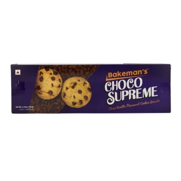 Bakeman’s  Choco Supreme Choco Vanila flavour cookies