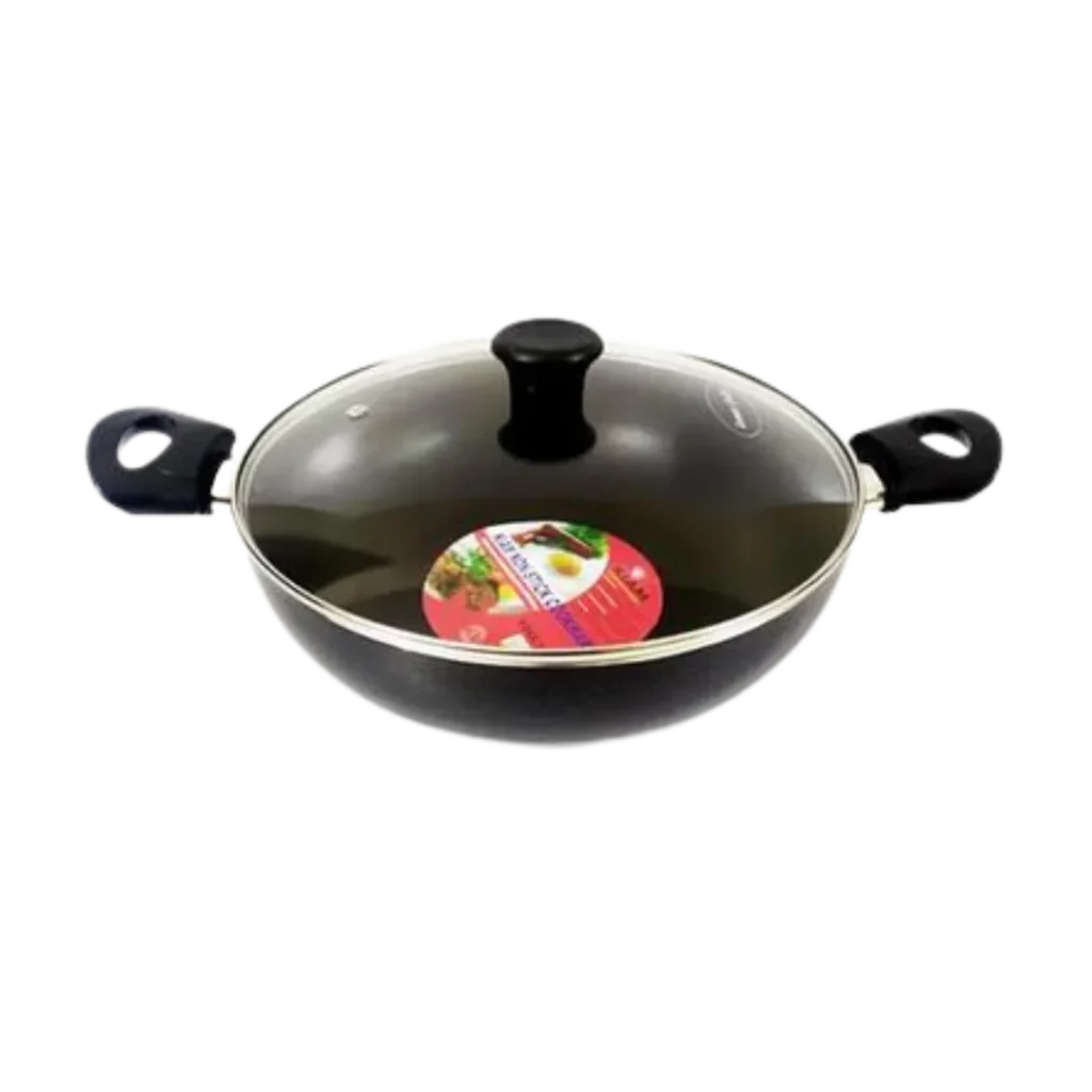 Non-Stick Karai with Glass Lid single