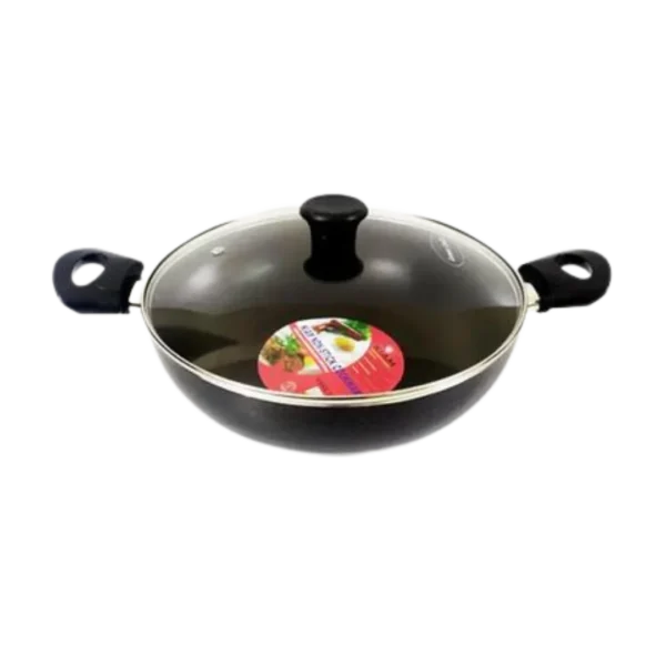 Non-Stick Karai with Glass Lid single